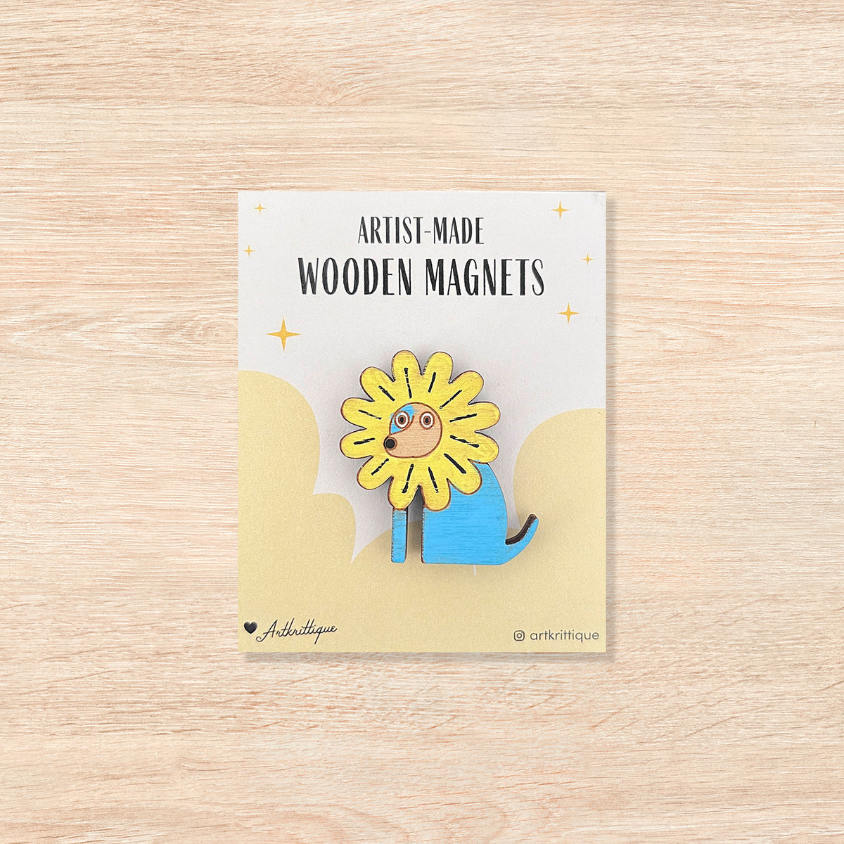 Flower Dog Magnet