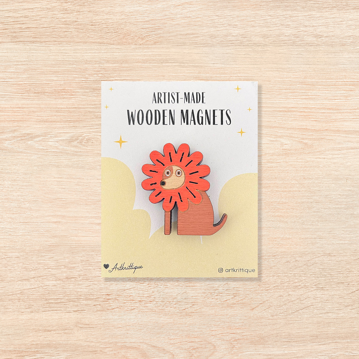 Flower Dog Magnet