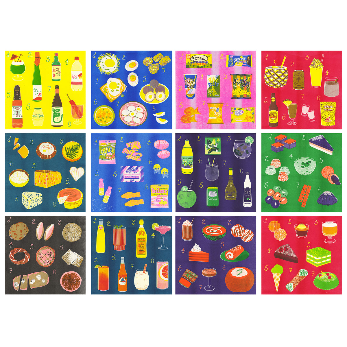 2027 Risograph printed Calendar